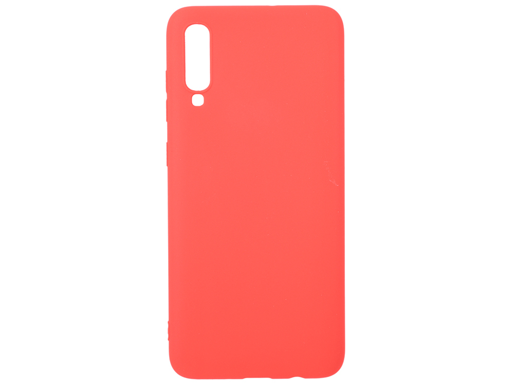 Coque Deppa Gel Color pour Samsung Galaxy A70 (2019) - Rouge