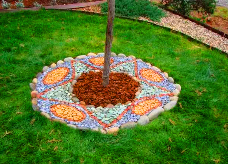 The most striking examples of how to arrange a trunk circle