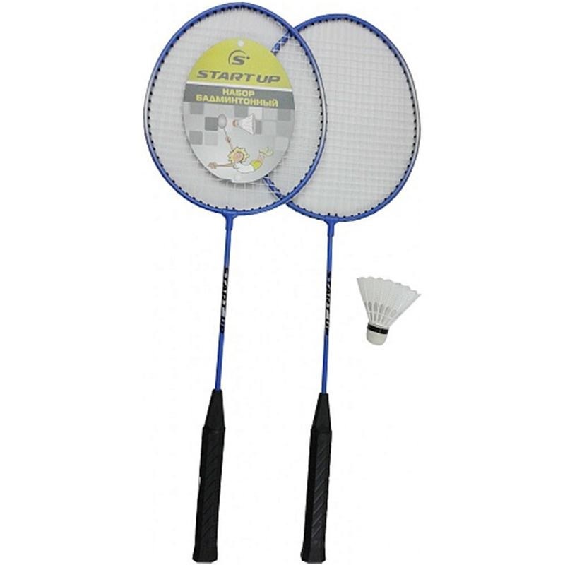 Conjunto de badminton Start Up R-217 2 raquetes, peteca, estojo