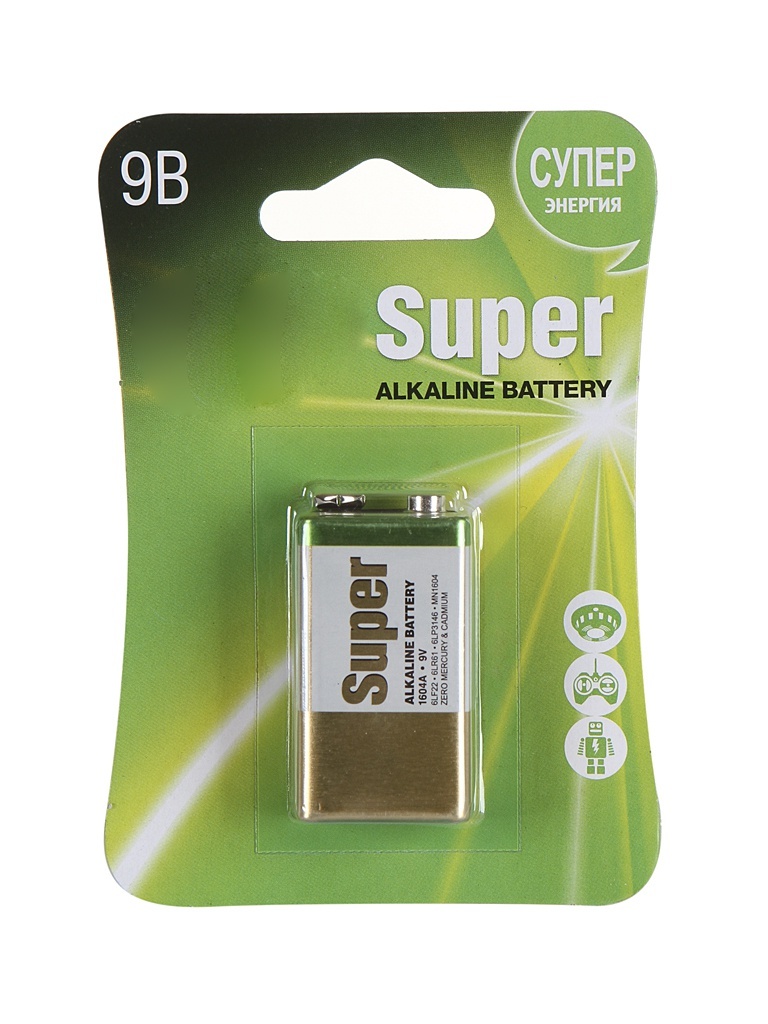 Batteri KRONA GP Super Alkaline 1604A-5CR1