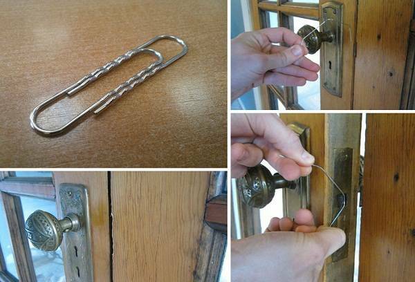 Miten avata sisätilojen ovi, jos se liukuu ja lukitus lukittuu