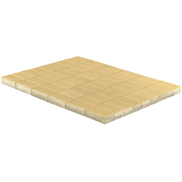 Brolægningsplader Braer Rektangel sand 200x100x60 mm