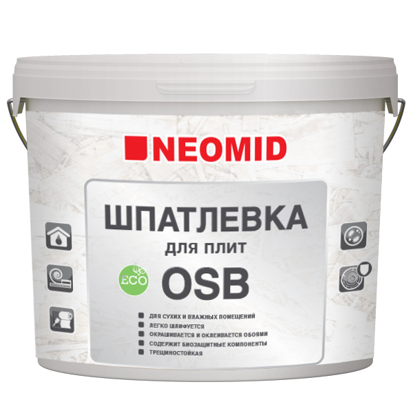 Neomid Spachtelmasse für OSB-Platten 1,3 kg