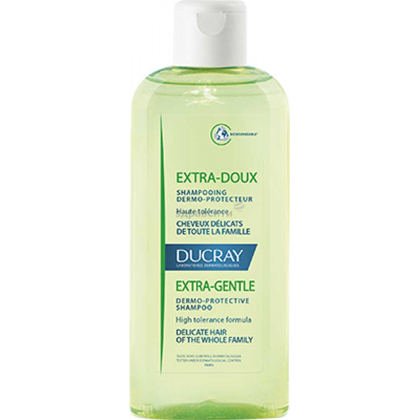 Shampoo Ducray Extra-Doux beskyttende for hyppig bruk 200 ml