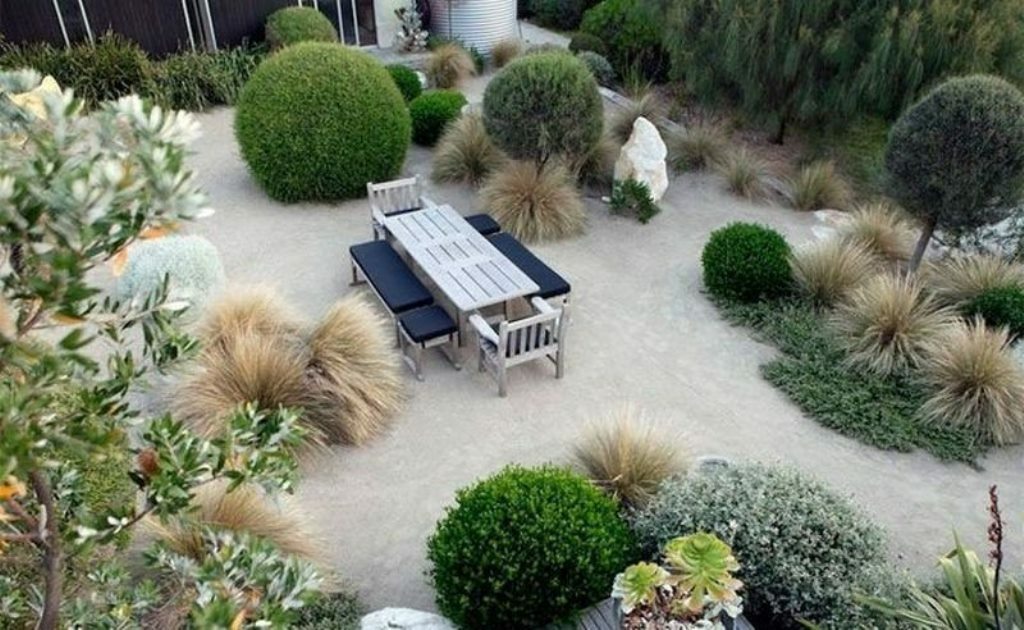 projeto de jardim em estilo ecológico