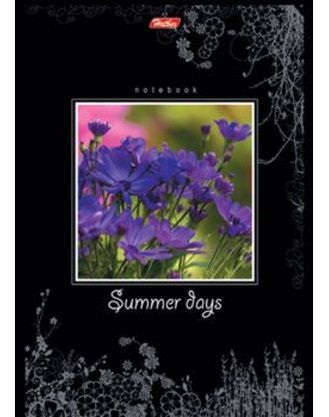 Užrašinė 96l. „Hatber“ / „Hatber A5“ narvo „Summer Days“ serijos sąvaržėlės viršelio selektyvus lakas