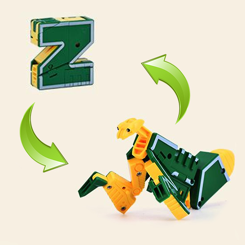 Transbots Zoo Lingvo - písmeno Z # a # quot; - list transformátora