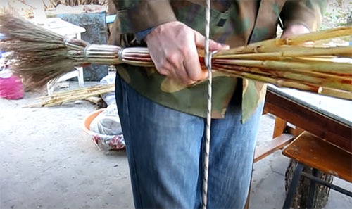 How and from what are brooms for sweeping the floor made: tips for making