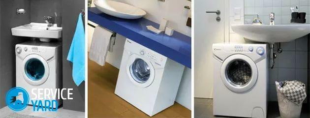 Máquinas de lavar roupa pequenas