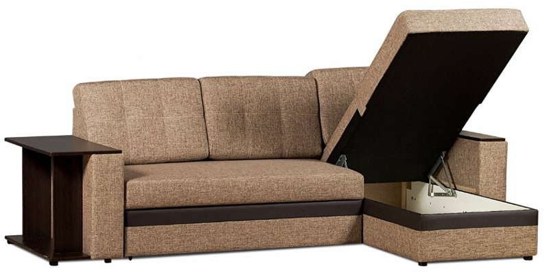 Trots de europeiska komponenterna är kostnaden för stoppade möbler från Shatura i budgetsegmentet på marknaden
