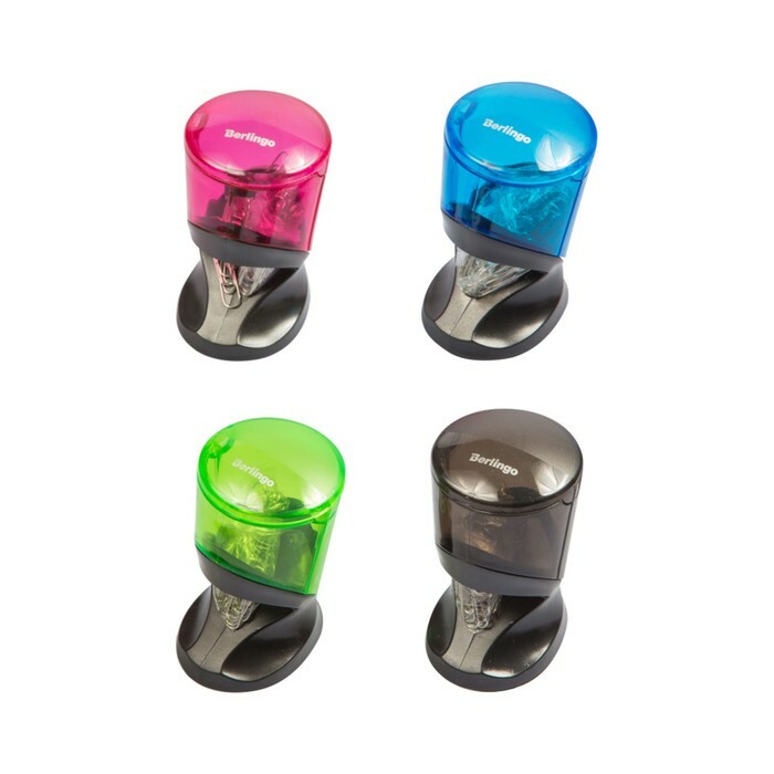 Magnetisk klipphållare Perfekt, med 30st häftklamrar, diverse färger, eurohängare 246523