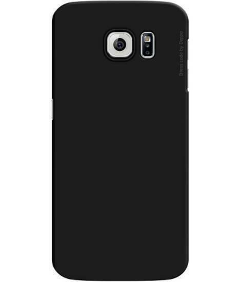 Deppa Air-fodral till Samsung Galaxy S6 (SM-G920) plast svart + skyddsfilm