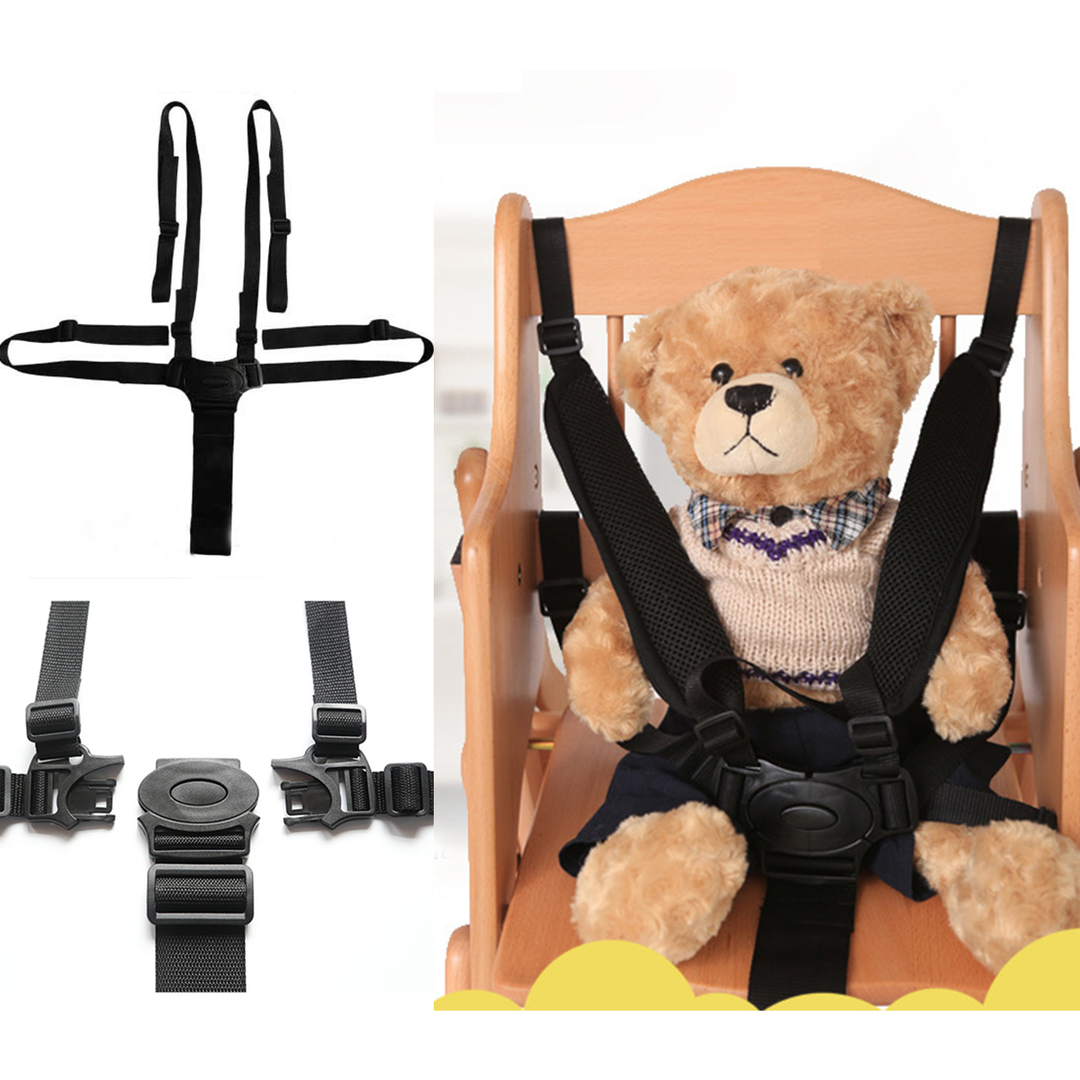 עגלת תינוק ניידת לעגלות חגורת בטיחות חמש נקודות עגלה עגלה 5 נקודות עם חגורת בטיחות