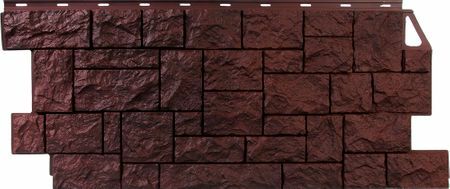 Homlokzati panel FineBer Stone vadbarna színű