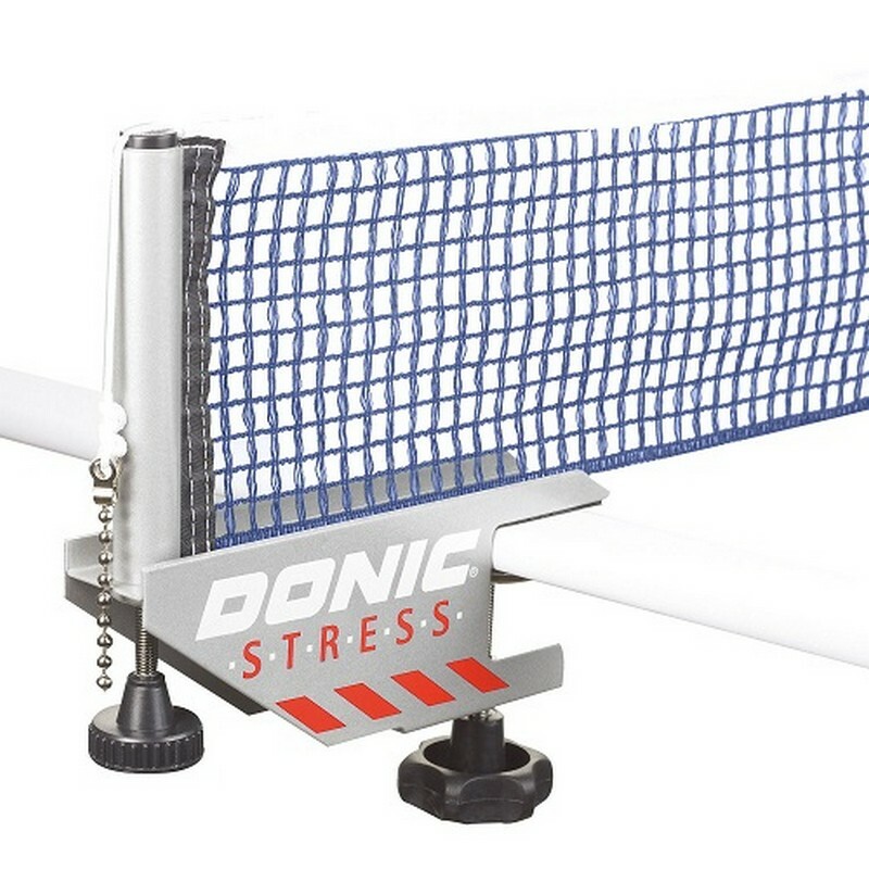 Masa tenisi ağı Donic Stress gri-mavi