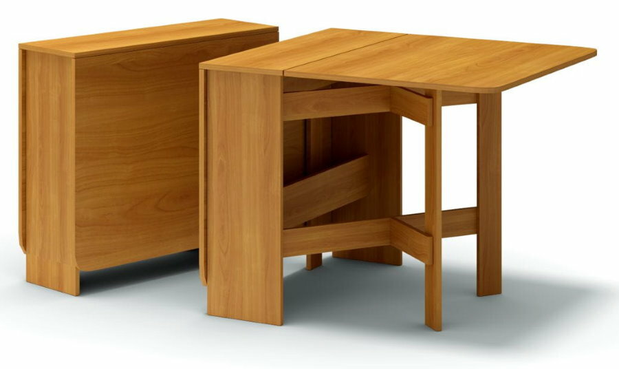 Stue bord laget av laminerte sponplater