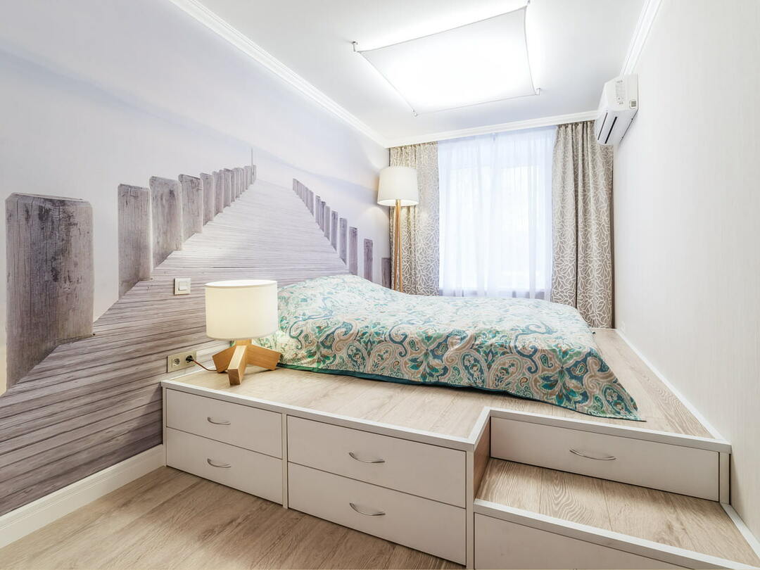 kamer in de stijl van minimalisme
