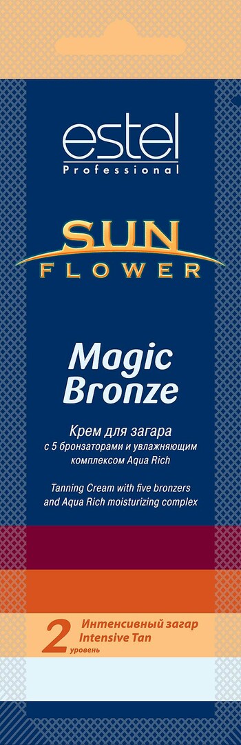 Krém na opaľovanie / Sun Flower Magic Bronze 15 ml