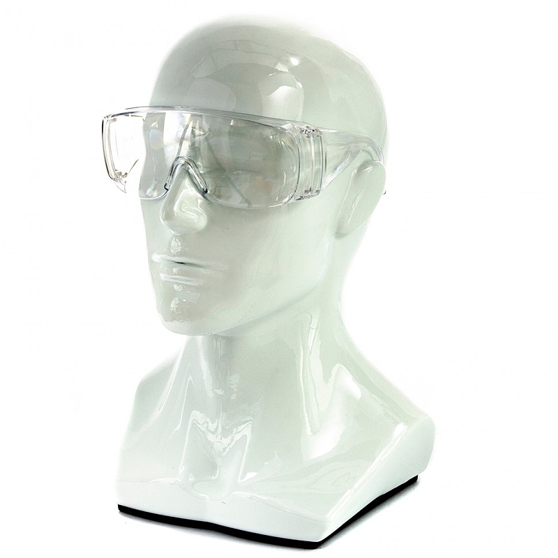 Open veiligheidsbril, transparant, slagvast polycarbonaat Rusland Sibrtech