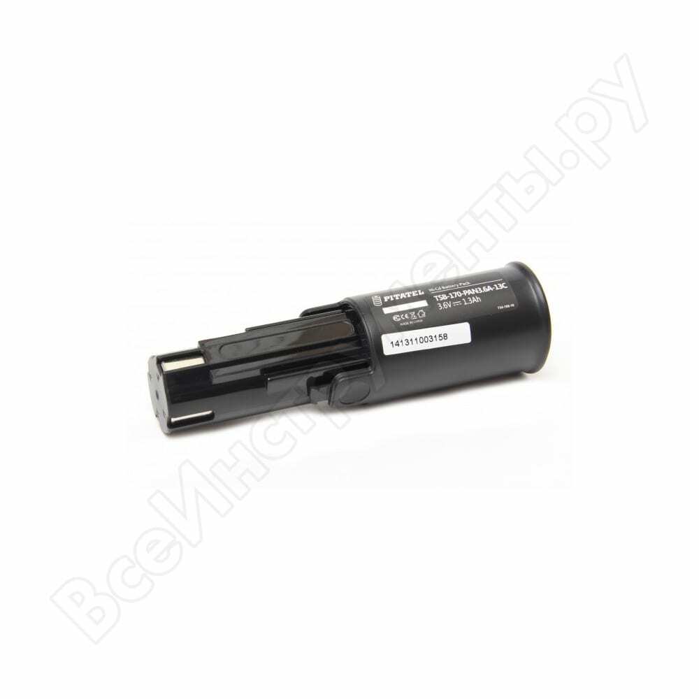 Uppladdningsbart batteri för Panasonic (1,3 Ah, 3,6 V, Ni-MH) Pitatel TSB-170-Pan3.6a-13c