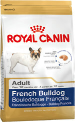 Sausas maistas suaugusiems prancūzų buldogų veislės šunims prancūzų buldogas (nuo 12 mėnesių), 3 kg