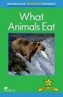 Macmillan Factual Reader Niveau 2+ Ce que mangent les animaux