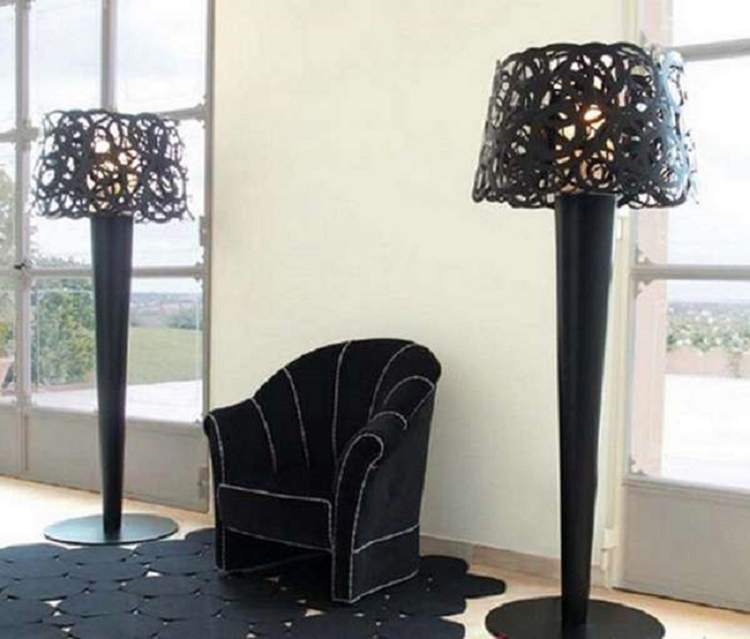 How to make a floor lamp with your own hands: 5 step-by-step instructions and 25 ideas