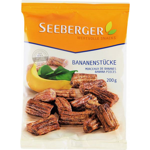 Dried fruits Seeberger bananas in pieces 200 g