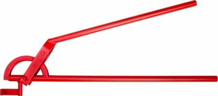 Curvatubi a leva BISON EXPERT 23523-22, di alta precisione, per tubi in rame duro e dolce, angolo 90°, in cassetta