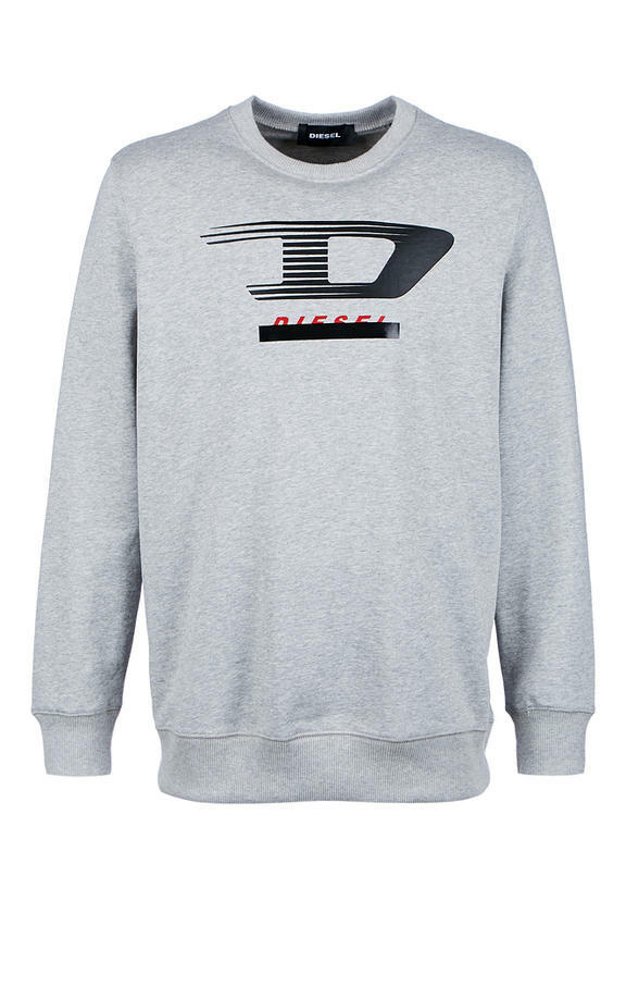 Sweatshirt til mænd DIESEL grå 56