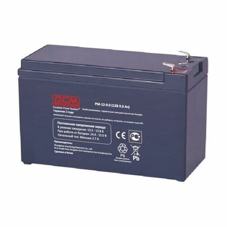 Battery for UPS POWERCOM PM-12-9.0 12V, 9.0Ah