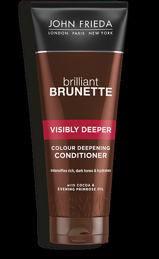 John Frieda Brilliant Brunette Visibly Deeper Conditioner, 250 ml