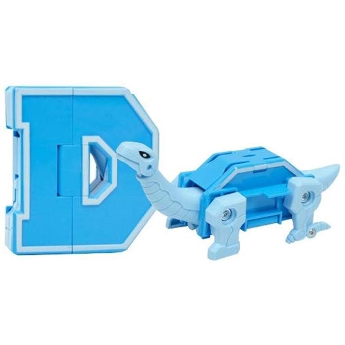 Lingvo Zoo 1TOY transbot Zoobot Engelse letter D Brontosaurus T15507