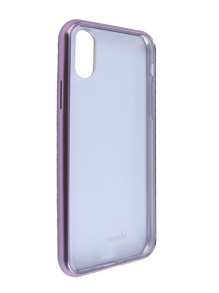 Coque Moshi pour APPLE iPhone X / XS Vitros Orchid Pink 99MO103251