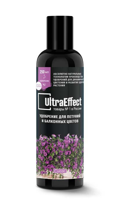 Fertilizzante per petunie e fiori da balcone UltraEffect Classic 250ml