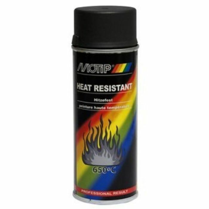 Deco Enamel heat-resistant black, 400 ml, MOTIP