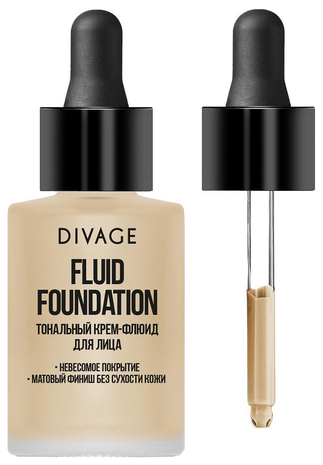 Foundation Divage Fluid Foundation nr. 01 30 ml