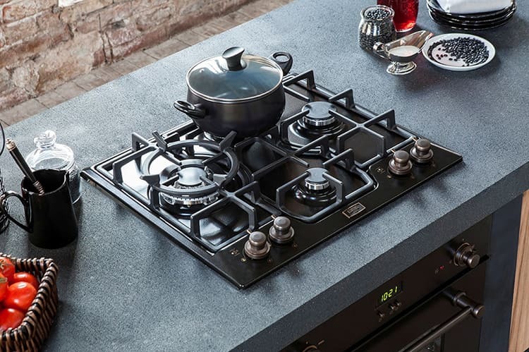 Most gas hobs can be used independently of the oven