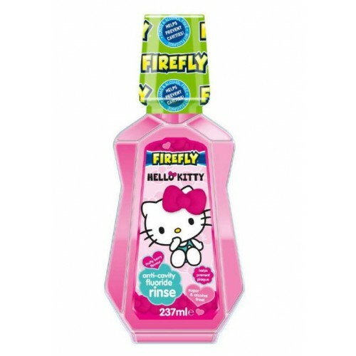 Mutes skalojamais līdzeklis Dr.fresh Hello Kitty Mutes skalošanas līdzeklis ar fluoru, 237 ml