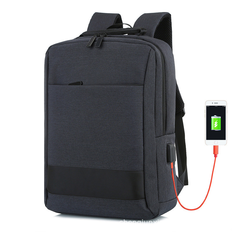 Taška na notebook Multifunkčná vodotesná taška na vedro Čistá farba Veľkokapacitná ľahko prenosná USB nabíjacia taška