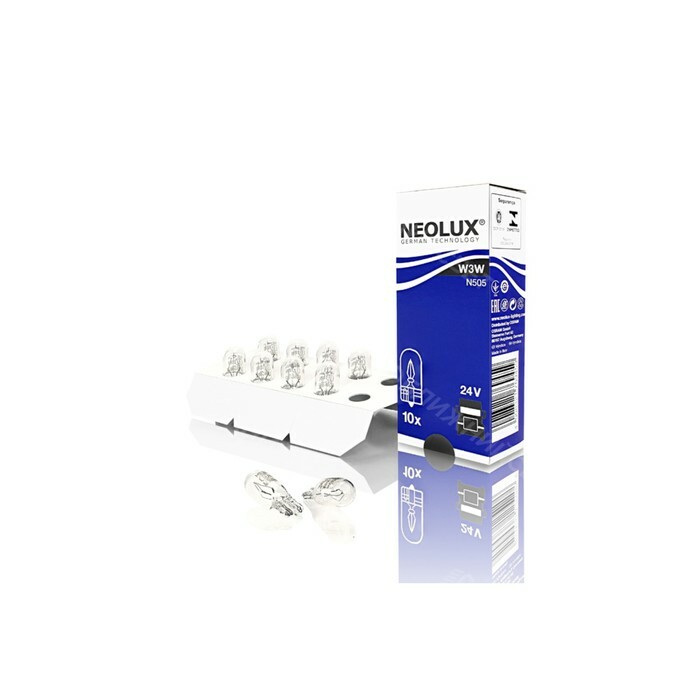 Autolamp NEOLUX, W3W, 24 V, 3 W, N505