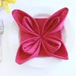 folding napkins for serving decor ideas