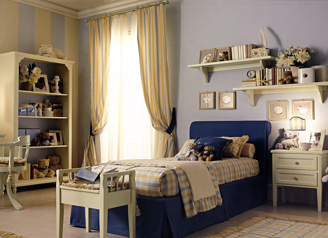 nursery in a classic style for a boy options