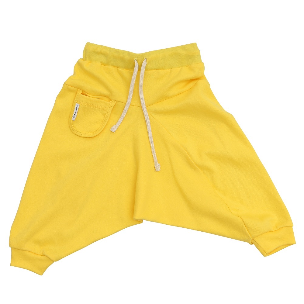 Pantaloni per bambini Bambinizon Lemon SHT-LIM taglia 110 giallo