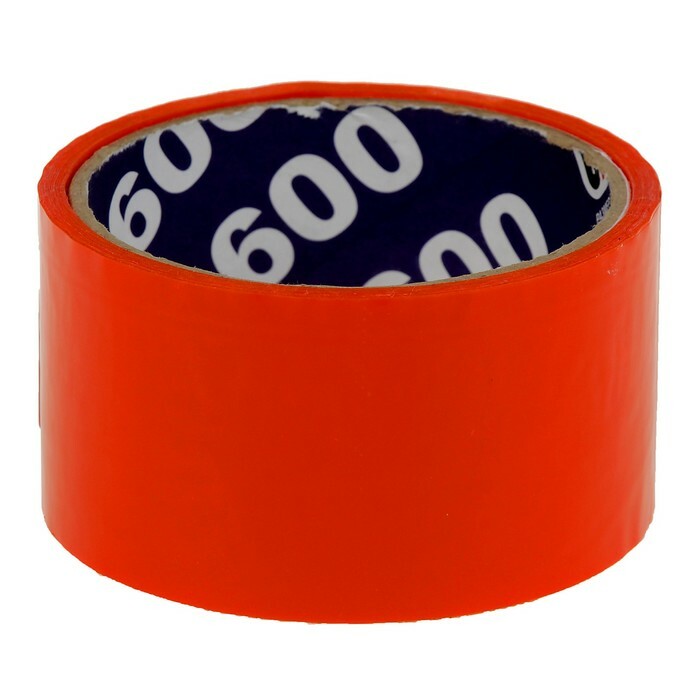 Förpackningstejp 48 mm x 24 m, 45 mikron UNIBOB (orange)