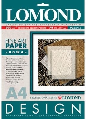 Lomond -paperi 0917041 A4 / 200g / m2 / 10L. matta \