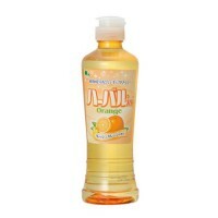 Mitsuei Detergente Líquido para Lavar Louça Concentrado, Detergente de Frutas e Vegetais, Aroma Laranja, 270 ml