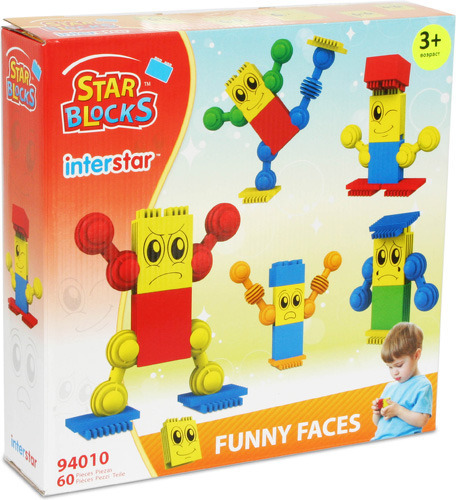 Konstruktor INTERSTAR Funny Faces (94010)