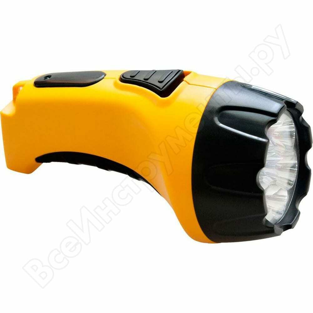 Akumulatorska svjetiljka feron, 7 LED dc olovna baterija, žuta, th2294 12652