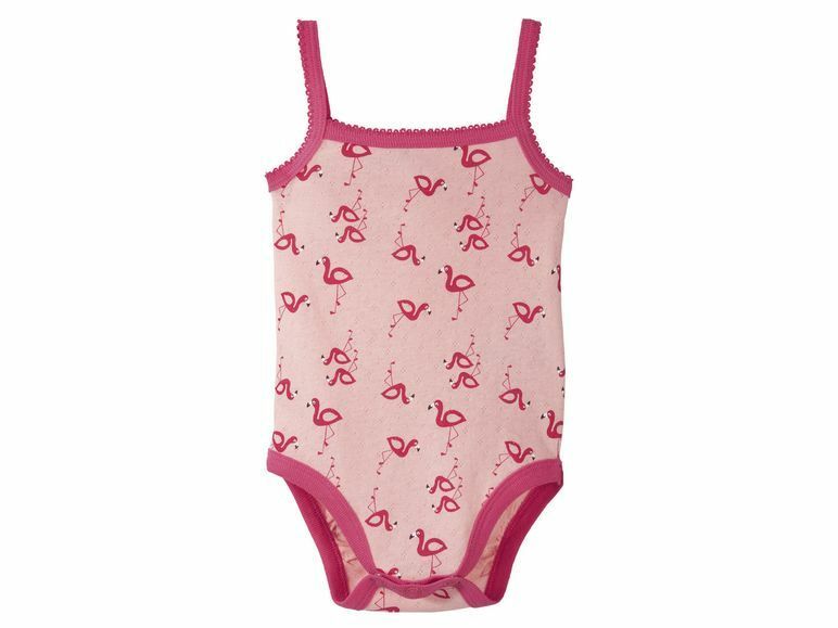 Bodysuit baby Lupilu, 62-68 méretű rózsaszín